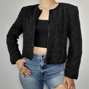 Vintage Silk beaded jacket